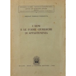 I beni e le forme giuridiche di appartenenza