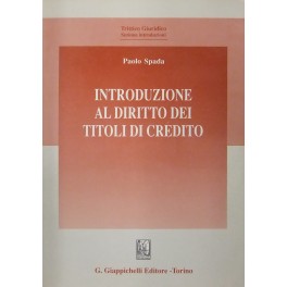 Introduzione al diritto dei titoli di credito. Lezioni