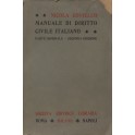 Manuale di diritto civile italiano. Parte generale