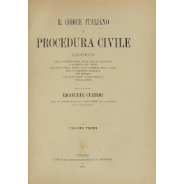 Il Codice italiano di procedura civile illustrato