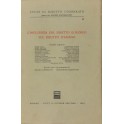 L'influenza del diritto europeo sul diritto italiano