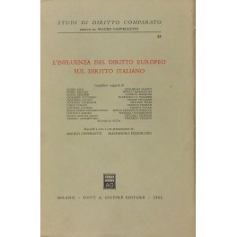 L'influenza del diritto europeo sul diritto italiano