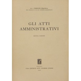 Gli atti amministrativi