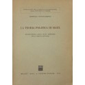 La teoria politica di Marx. Analisi critica dello