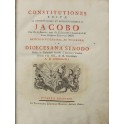 Constitutiones editae ab eminentissimo, et reverendissimo D.D. Jacobo