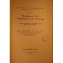 The Status of the International Court of Justice.