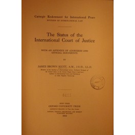 The Status of the International Court of Justice