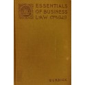 The essentials of business law