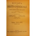 Rivista del Diritto Commerciale e del diritto generale delle obbligazioni. 