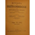 Rivista del Diritto Commerciale e del diritto generale delle obbligazioni. 