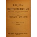 Rivista del Diritto Commerciale e del diritto gene