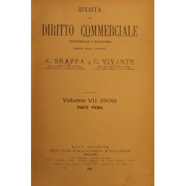 Rivista di Diritto Commerciale Industriale e Marittimo. 