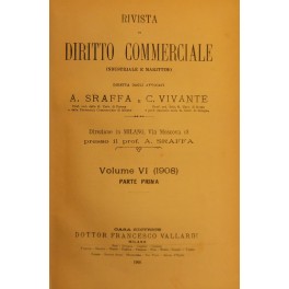 Rivista di Diritto Commerciale Industriale e Marittimo