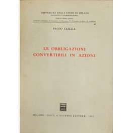 Le obbligazioni convertibili in azioni