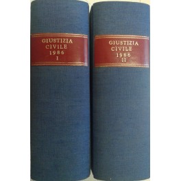 Giustizia Civile. Rivista mensile di giurisprudenza.