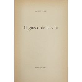 Il giusto della vita