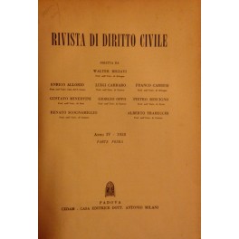 Rivista di diritto civile