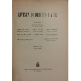 Rivista di diritto civile