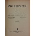 Rivista di diritto civile.