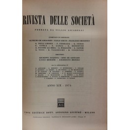 Rivista delle società. Fondata da Tullio Ascarelli. Anno 19° - 1974