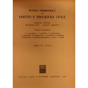 Rivista trimestrale di diritto e procedura civile