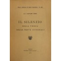 Il silenzio nella teoria delle prove giudiziali