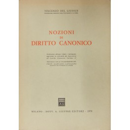 Nozioni di diritto canonico