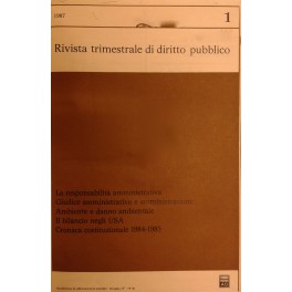 Rivista trimestrale di diritto pubblico