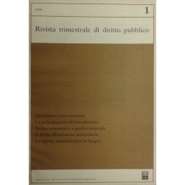 Rivista trimestrale di diritto pubblico