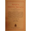 Rivista di diritto privato. Diretta da Mario Rotondi