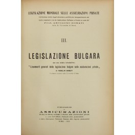 Legislazione bulgara 