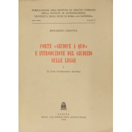 Corte Giudice a quo e introduzione del giudizio sulle leggi.