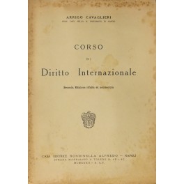 Corso di diritto internazionale