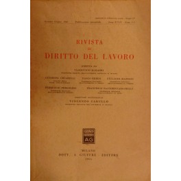 Rivista di diritto del lavoro