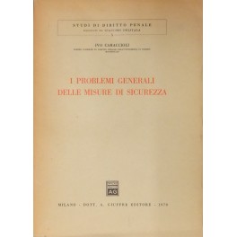 I problemi generali delle misure di sicurezza