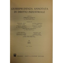 Giurisprudenza annotata di diritto industriale