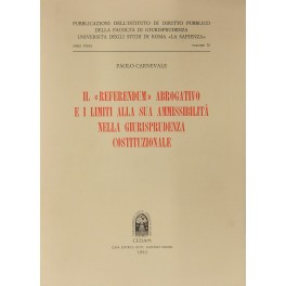 Il Referendum abrogativo e i limiti alla sua ammissibilità