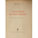 Nuovi studi di vario diritto