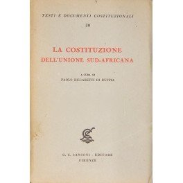 La Costituzione dell'Unione Sud-Africana