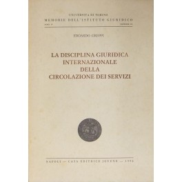 La disciplina giuridica internazionale