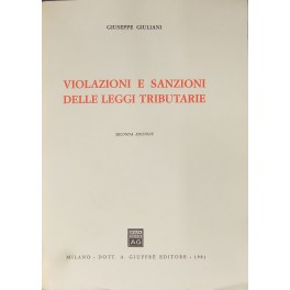 Violazioni e sanzioni delle leggi tributarie