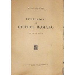 Istituzioni di diritto romano