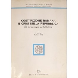 Costituzione romana e crisi della Repubblica