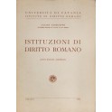 Istituzioni di diritto romano