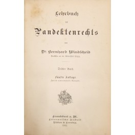 Lehrbuch des Pandektenrechts