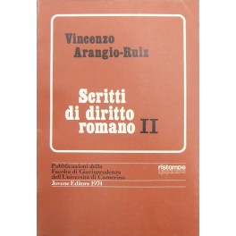 Scritti di diritto romano. Vol. II