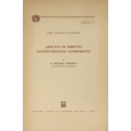 Appunti di diritto costituzionale comparato