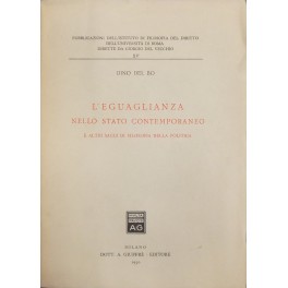 L'eguaglianza nello stato contemporaneo 