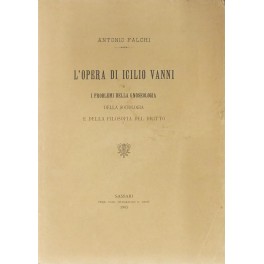 L'opera di Icilio Vanni 