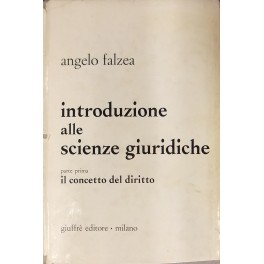 Introduzione alle scienze giuridiche. 